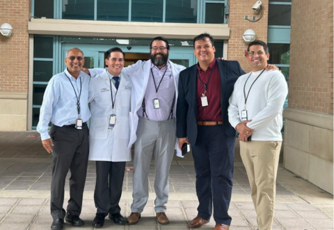 Group of medical professionals from VA Texas Valley.