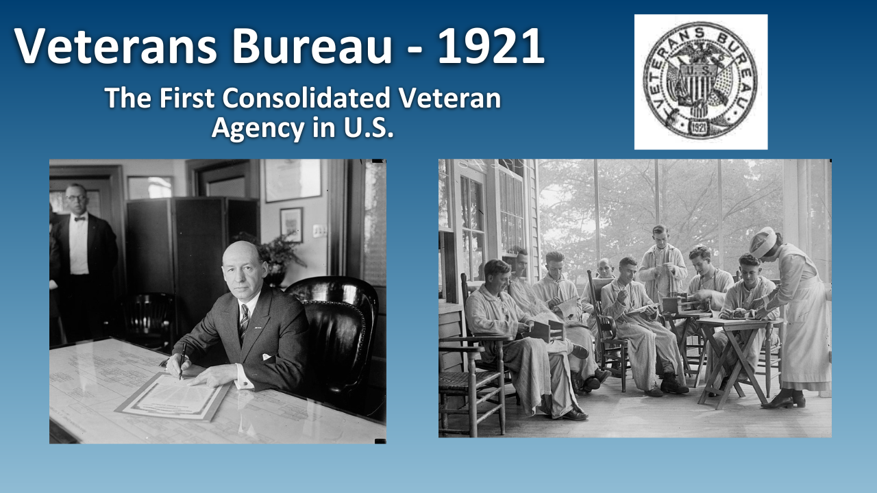 Read 1921: Veterans Bureau is born – precursor to Department of Veteran Affairs