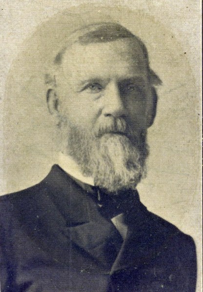 Rev. William Earnshaw, chaplain of the Dayton Soldiers Home from 1867 to 1885.