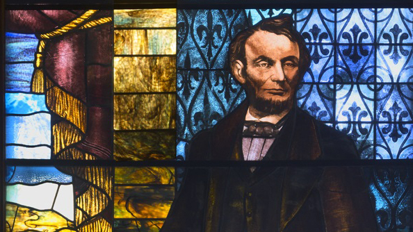 Read Lincoln and Grant in lights: The Grand Army of the Republic’s 1887 memorial stained-glass windows