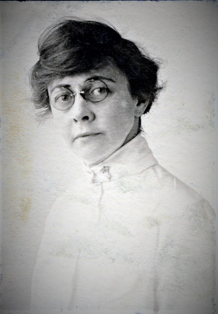 Florence Standish, in undated photo, was Chief Nurse at the Oteen Army Hospital (later Oteen Veterans Administration Hospital) during World War I. (Ramsey Library Special Collection)