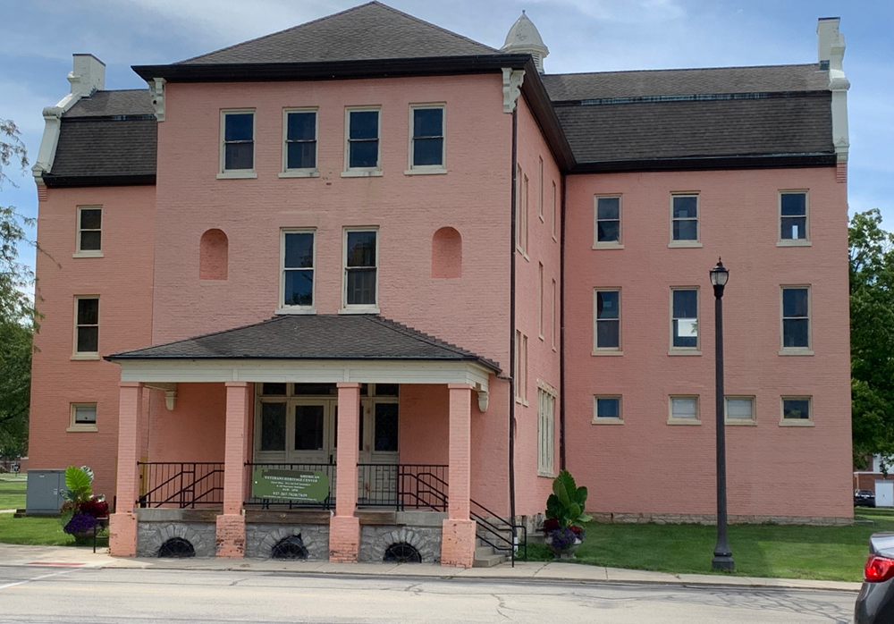 Building 120, Putnam Library. Future site of the National VA History Centers public archives space, where in-person research will be available.