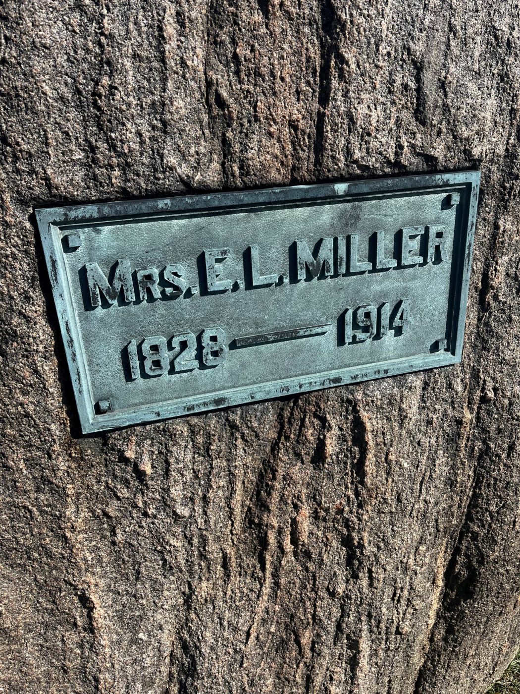 Emma Miller's marker at the Dayton National Cemetery. (VA)