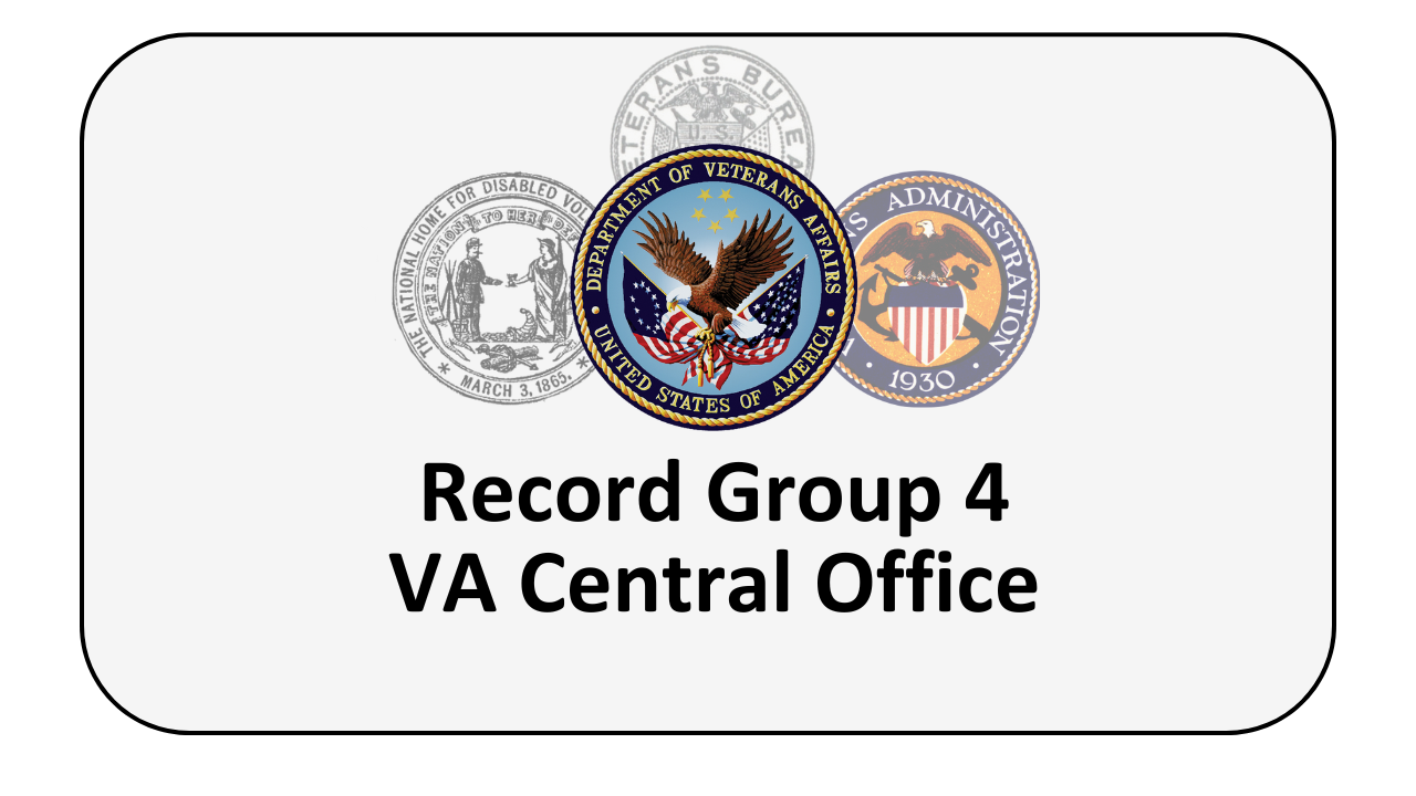 Record Group 4 VA Central Office