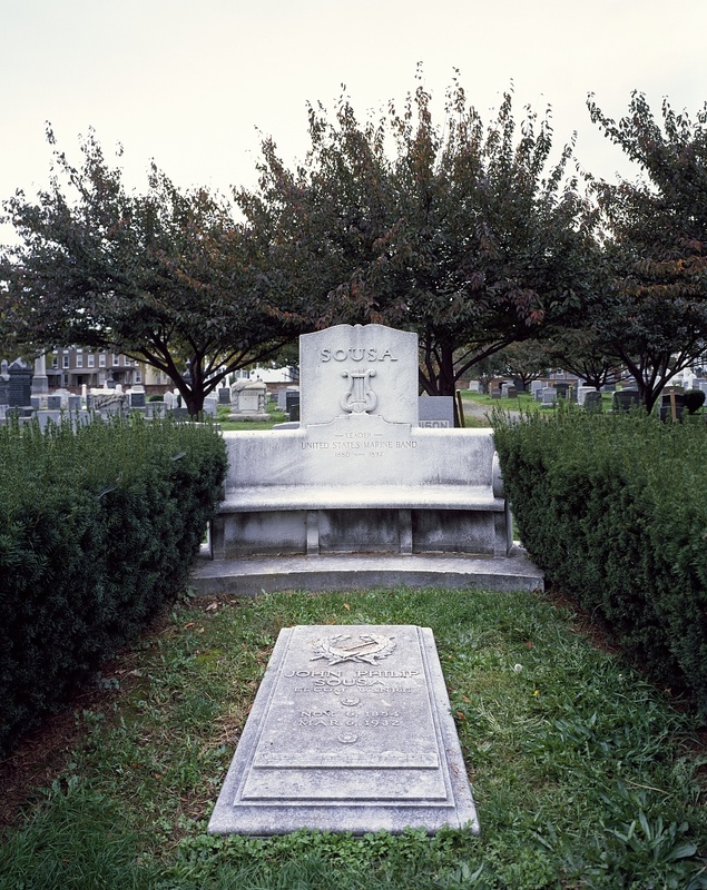 Sousa's grave.