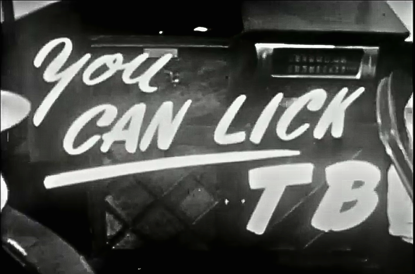 Title frame from VA film You Can Lick TB.