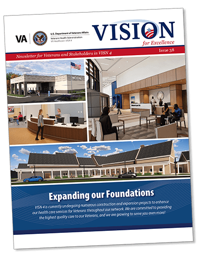 Cover image of the latest issue of Vision for Excellence newsletter.