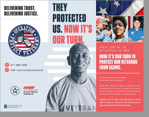 Informational brochure of AARP