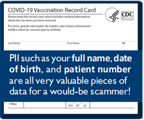 COVID PII Data Example