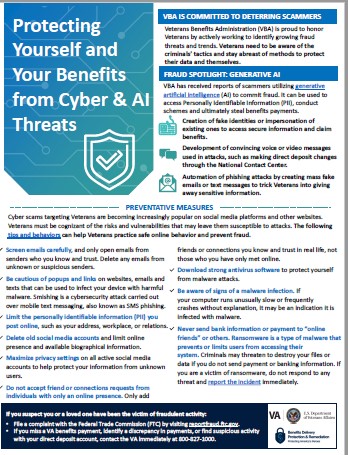Protecting Yourself and Your Benefits from Cyber & Artificial Intelligence (AI) Threats