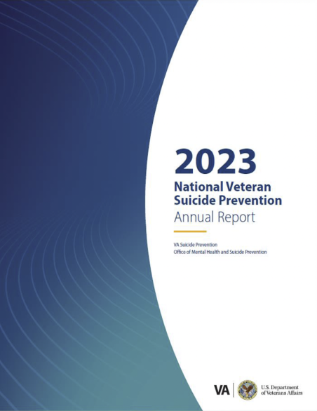 VA Suicide PreventionAnnual Report Cover