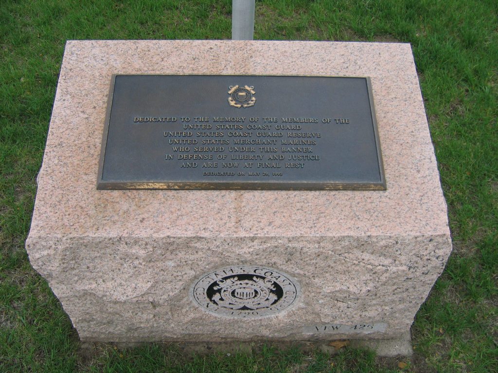 VFW Coast Guard  Monument, Fort Snelling, 1995. (NCA)
