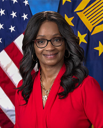 Official portrait of Meredith Bedenbaugh-Thomas