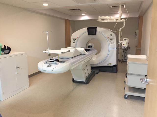 State-of-the art CT scanner installed in 2018 at VA’s outpatient imaging center in Vancouver, Washington. A 2010 study reported that VA facilities performed 1.5 million scans annually. (VA)