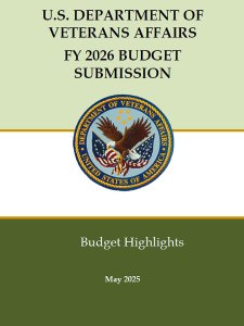 FY 2026 Budget Submission Cover